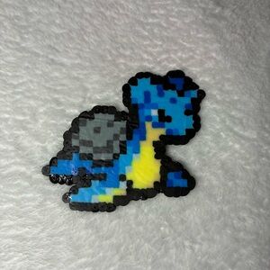 Pokémon Lapras Perler bead handmade